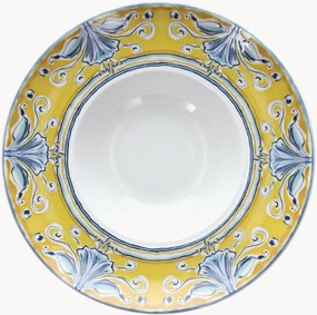 Pratos de sopa em porcelana Positano, conjunto de 6