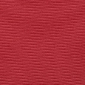 Tela de varanda 120x800 cm 100% poliéster oxford vermelho