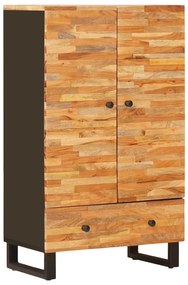 vidaXL Aparador de Armazenamento Castanho 60 x 33 x 100 cm