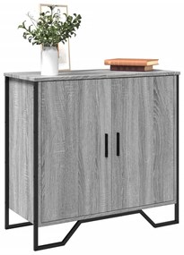Aparador 78x35,5x74,5 cm derivados de madeira cinzento sonoma