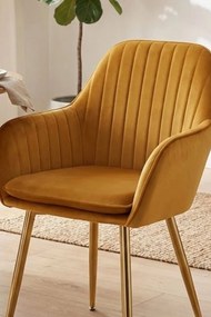 Cadeira Chic Golden - Mostarda