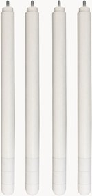 Pernas em madeira de faia para cadeira alta Baby, conjunto de 4