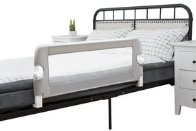 Barra proteção de bebés para camas 105 x 40 x 42 cm cama solteiro/casal cinzento