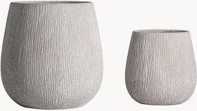 Vasos em cimento Carlux, conjunto de 2