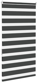 Cortina de zebra 90x150 cm largura do tecido 85,9 cm poliéster