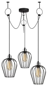 Candeeiro Tel – Preto – 100 x 130 cm