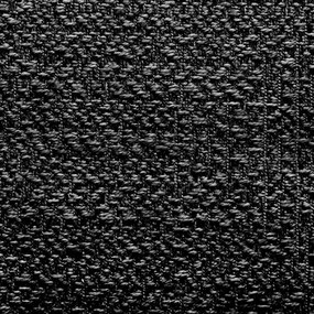 Tapete ZIZUR antracite 160x230 cm aspeto juta interior exterior