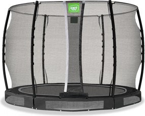 Trampolim redondo de solo Allure Classic ø305 cm - preto