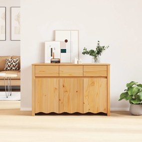 Buffet vidaXL "DRAMMEN" 114x43x75,5 cm Madeira Sólida de Pinheiro
