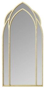 Espelho de Parede Dkd Home Decor Dourado Metal árabe (60 X 2,5 X 119,4 cm)