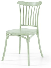 Cadeira HAVANA Verde Pastel - polipropileno com fibra de vidro - conjunto com 4 unidades