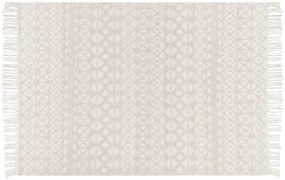 Tapete em lã creme clara 160 x 230 cm ALUCRA Beliani