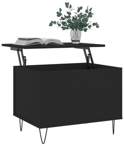 Mesa de centro 60x44,5x45 cm derivados de madeira preto