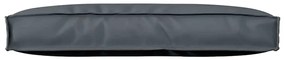 Almofada de Palete pro Encosto Antracite 80x40x12 cm, Tecido Oxford