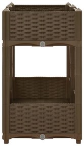 Canteiro elevado 80x40x71 cm polipropileno