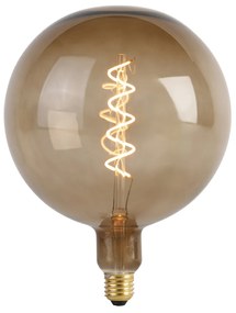 Lâmpada LED regulável E27 G200 castanho 4W 130lm 1800K
