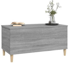 Mesa de centro 90x44,5x45 cm derivados de madeira cinza sonoma