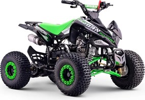 Mini moto 4 gasolina para crianças de 110cc Automática Roan Pantera R7 C/ Marcha atras e Limitador Verde