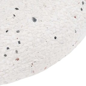 Base de Guarda-sol para Postes de 37/42/52/58mm em Concreto Branco de