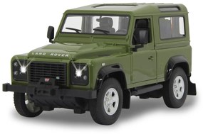 Carro telecomendado Land Rover Defender 1:14 green 2,4GHz Portas Manuais