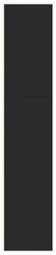 Estante 60x30x152 cm derivados de madeira preto