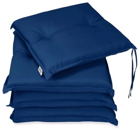 Conjunto de 4 almofadas Sydney 45 x 40 x 6 cm Azul