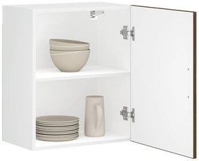 Armários parede cozinha 2 pcs Porto madeira carvalho castanho