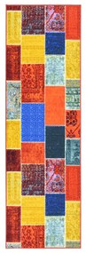 vidaXL Tapete/passadeira 80x400 cm multicor