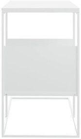 Mesa de apoio 55x36x59,5 cm derivados de madeira branco