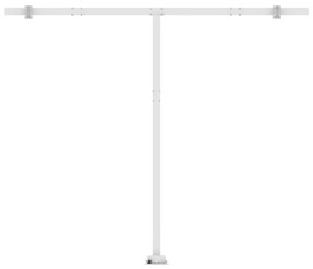 Toldo automático independente 350x250 cm laranja e castanho