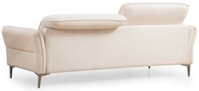 Sofá de 3 Lugares Costor – Branco – 230x100x96 cm