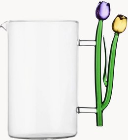 Jarro artesanal em vidro borossilicato Botanica, 1,4 L
