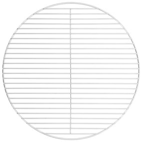 Grelha para churrasco redonda Ø50 cm aço inoxidável 304