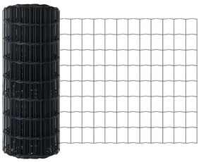 Cerca Euro Cinza 0.8x10 m Aço