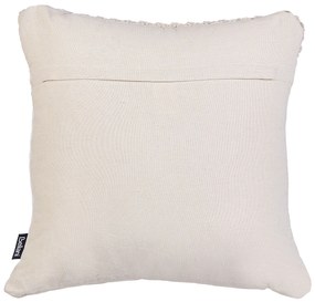 Conjunto de 2 almofadas em macramé de algodão creme 45 x 45 cm BEDADI Beliani