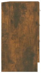 Móvel p/ lavatório 63x30x54cm derivado madeira carvalho fum.
