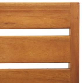2 pcs conjunto lounge de jardim c/ almofadões acácia maciça