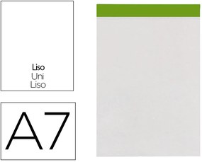 Bloco de Apontamentos Liso A7 80 Folhas 60g/m2 Perfurado Sem Capa