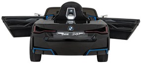 Carro elétrico para Crianças 12V BMW I4 Rodas de EVA, Assento de couro Preto