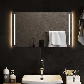 vidaXL Espelho de casa de banho com luzes LED 70x40 cm