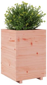 Vaso/floreira de jardim 50x50x72,5 cm madeira de douglas maciça
