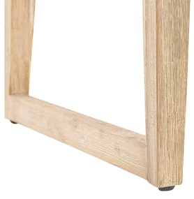 Banco de jardim de cimento 160 cm cinzento ORIA Beliani
