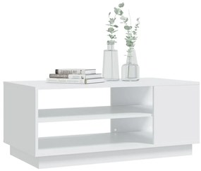 Mesa de centro 102x55x43 cm aglomerado branco