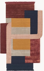 Tapete em lã com franjas Milla