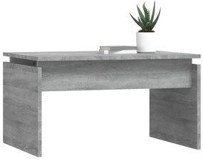 Mesa de centro 68x50x38 cm derivados de madeira cinza sonoma