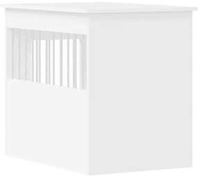 Móvel casota para cão 55x80x68 cm derivados de madeira branco