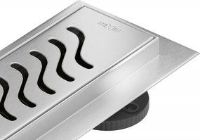 Mexen Flat M09 ralo linear 90 cm, inox - 1028090-15