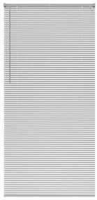 Persiana de Janela com cortinas Outros Manual Prata 100 x 220 cm Alumí