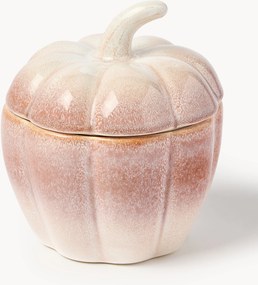 Pote de arrumação em forma de abóbora Moranga, Alt 18 cm