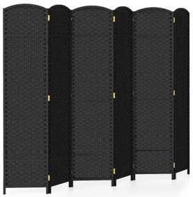 Suporte de exibição de grade de 4 painéis para escritório doméstico - Natural